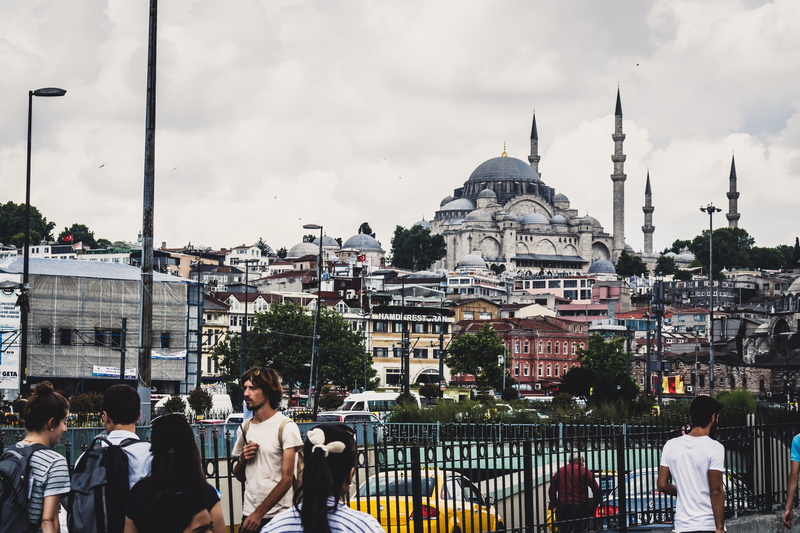 city, streets, day, leisure activity, strangers, men, nature, architecture, group of people, houses, outdoors, istanbul, adult, skyline, 4K, building