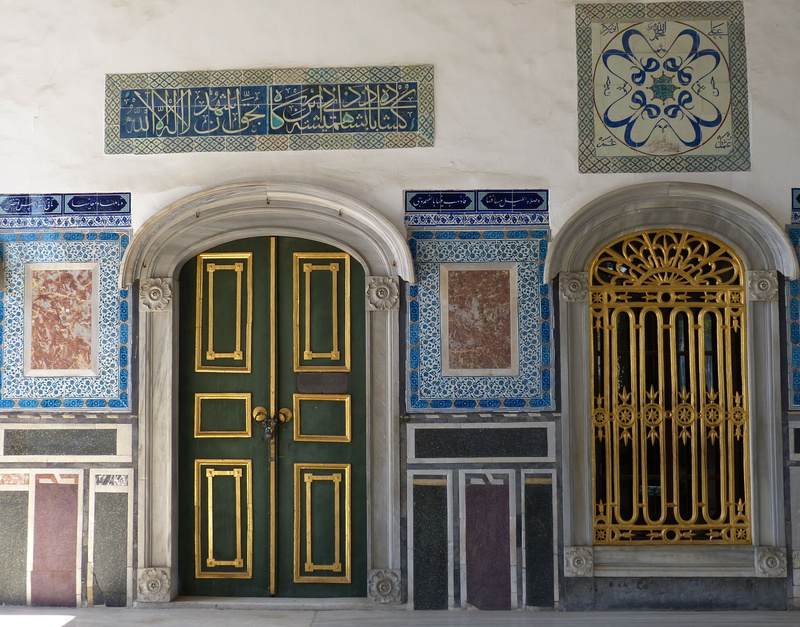 art and craft, sultan, window, castle, ornate, no people, turkey, the past, historically, architecture, wall - building feature, history, building exterior