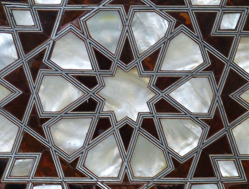 low angle view, pattern, turkey, window, day, glass - material, ceiling, design, geometric shape, close-up, palace, shape, built structure, indoors, building