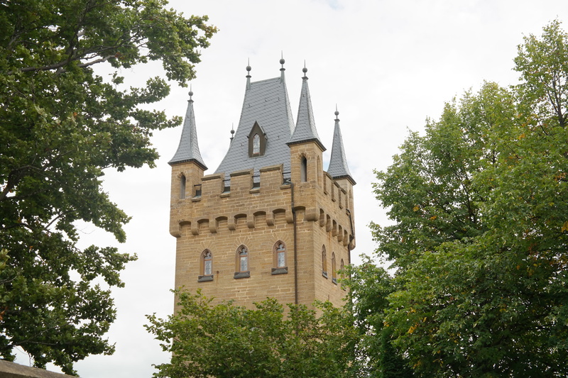 german imperial house, building, tower, green color, bisingen, spire, day, history, plant, hohenzollern, germany, clear sky, baden württemberg, the past