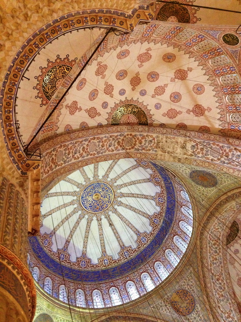 religion, dome, creativity, belief, mural, turkey, architecture, arch, built structure, painting, cupola, architectural, floral pattern, beauty, art, 2K