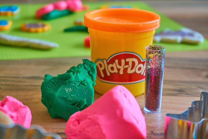 play-doh, refreshment, indoors, cup, still life, form, choice, container, roll out, children, glitter, bottle, toys, focus on foreground, fantasy, non-alcoholic beverage