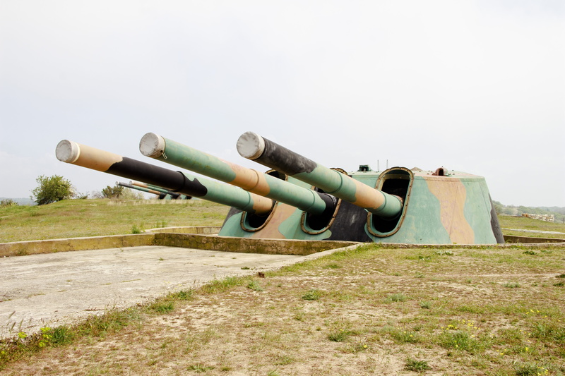 the past, cannon, military, protection, field, architecture, plant, history, land, sky, grass, security, 5K, shoot, gun, nature, army, day, clear sky