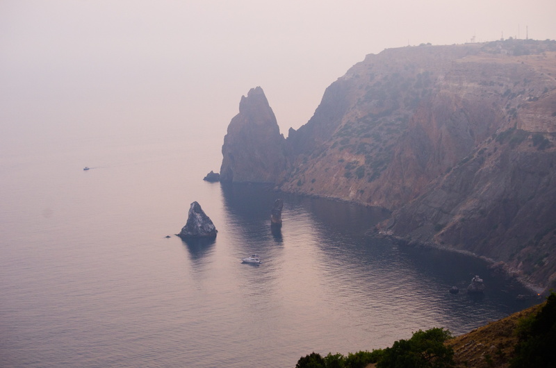 rock formation, republic of crimea, sevastopol, land, cliff, sailboat, mountains, rock, sea, idyllic, mountain, rock - object, crimea, outdoors, beauty in nature