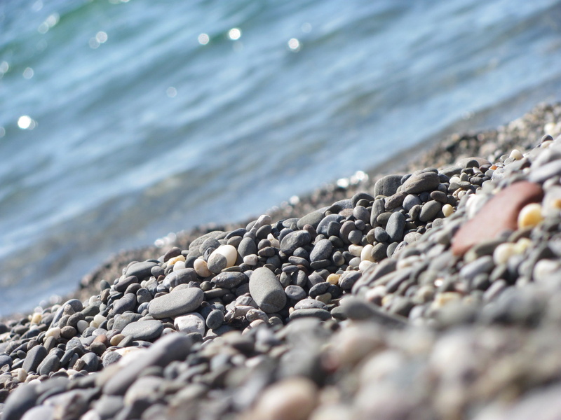 land, sea, beach, nature, 1080P, stone - object, sevastopol, water, motion, rock, outdoors, stone, vacation, pebble, day, beauty in nature, ukraine, black sea