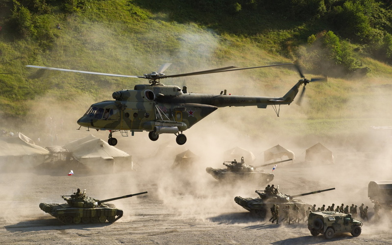 Vehicle, 1080P, Army, Tank, Military Vehicles, War, Helicopter, Weapon, Gun