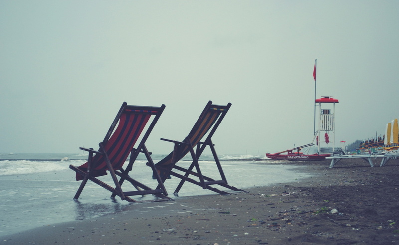 beach, tranquil scene, 2K, two, day, clear sky, Long, water, blue, sky, horizon over water, tranquility, copy space, brown, ago, nature, scenics - nature