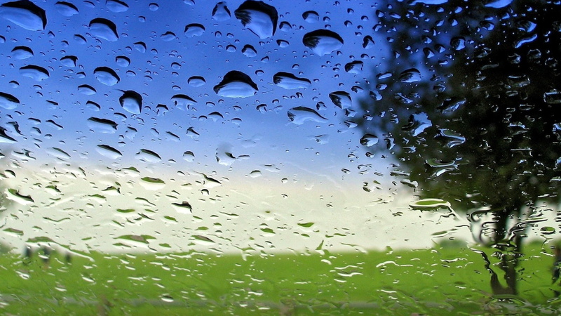 glass, blurry, rain drops, rain, drops, window, 4K