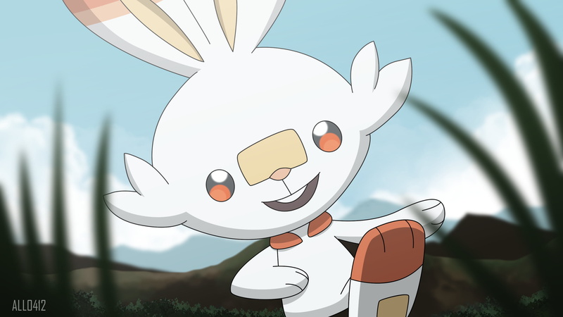 Pokémon, Pokémon: Sword and Shield, Scorbunny (Pokémon), Pokémon Sword, 2K, Pokémon Shield