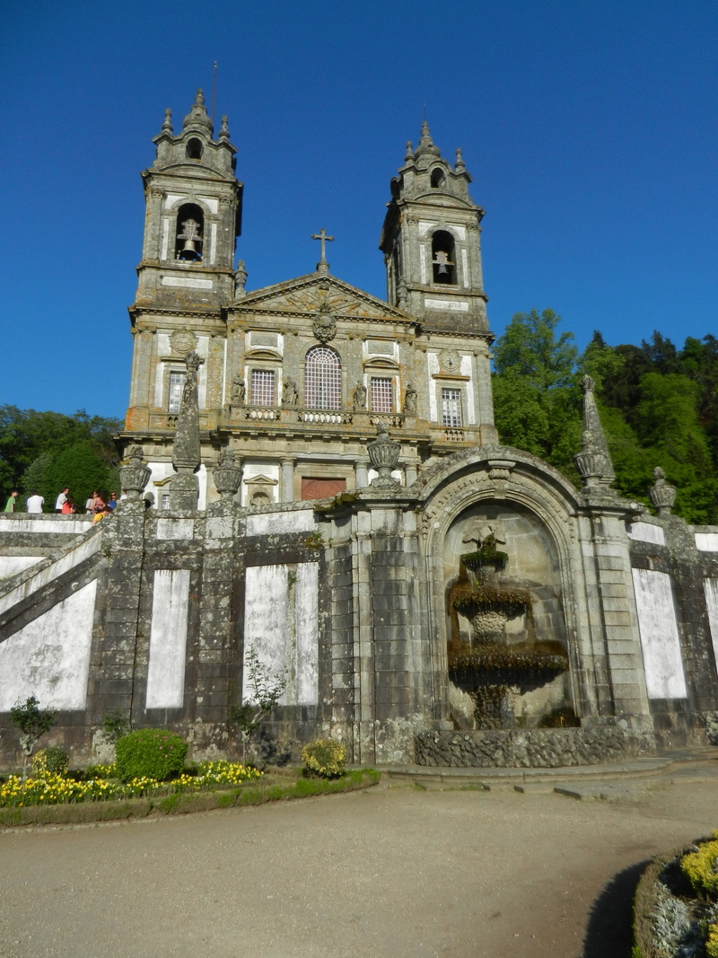 spirituality, nature, sky, architecture, bom jesus do monte, day, 4K, tower, church, building, low angle view, religion, built structure, belief, spire