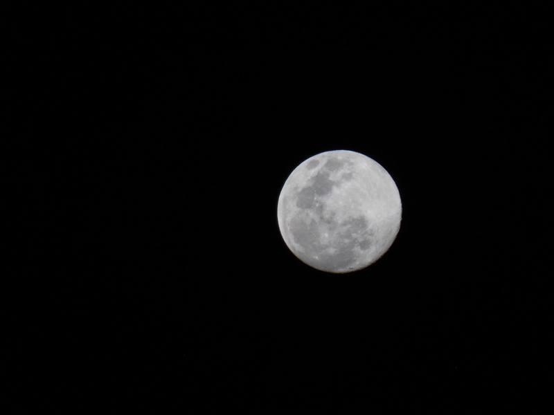 planetary moon, dark, astronomy, moon surface, beauty in nature, outdoors, clear sky, sky, low angle view, moonlight, scenics - nature, tranquility, circle