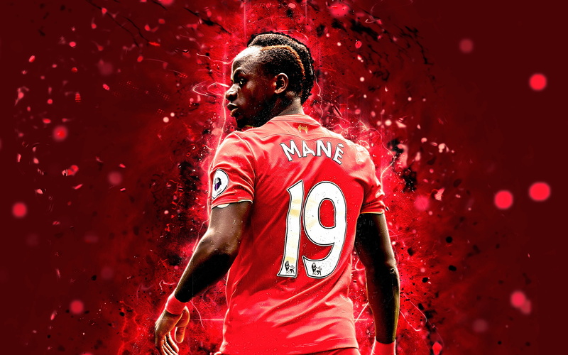 Sadio Mané, Soccer, Senegalese, Liverpool F.C., 4K
