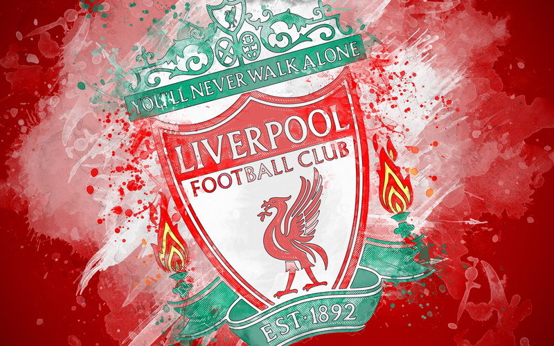 Liverpool F.C., Logo, 4K, Soccer