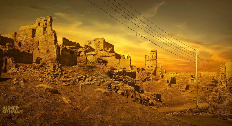 ahmed othman, ruins, sherif mokhtar, mohamed ali, old, city, hamza namira, 3d and abstract, 1080P