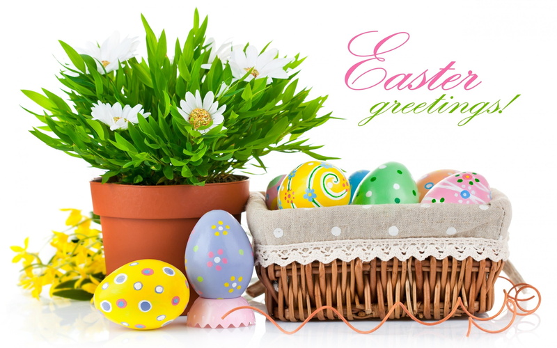 greetings, easter, 2K, easter eggs