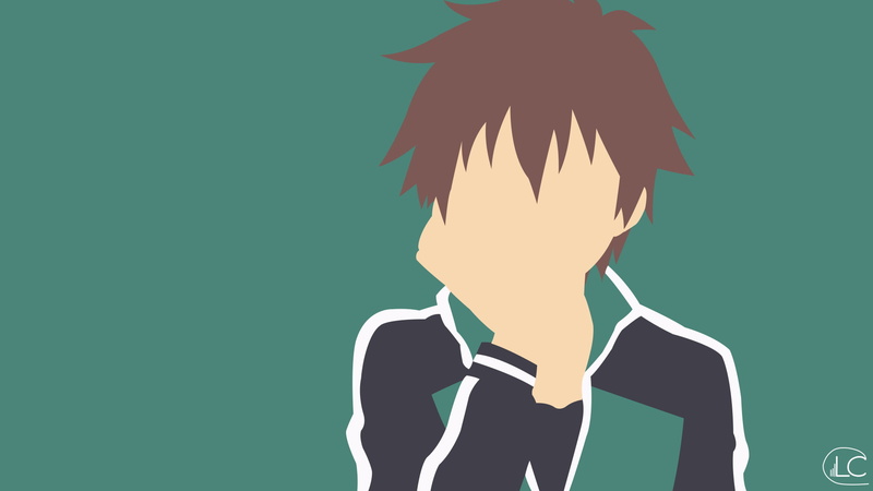 Kazuma Satou, 1080P, Anime, Minimalist, KonoSuba – God’s blessing on this wonderful world!!