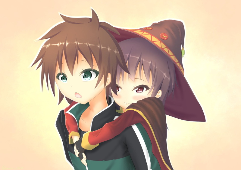 childhood, costume, people, KonoSuba – God’s blessing on this wonderful world!!, representation, art and craft, Anime, indoors, Megumin (KonoSuba), front view