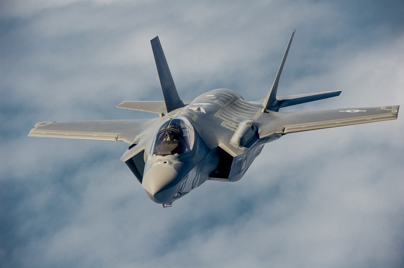 jet, lightning ii, aircraft, fighter, above, aviation, fighter plane, 2K, time, day, air vehicle, mid-air, flight, plane, military jet, military airplane