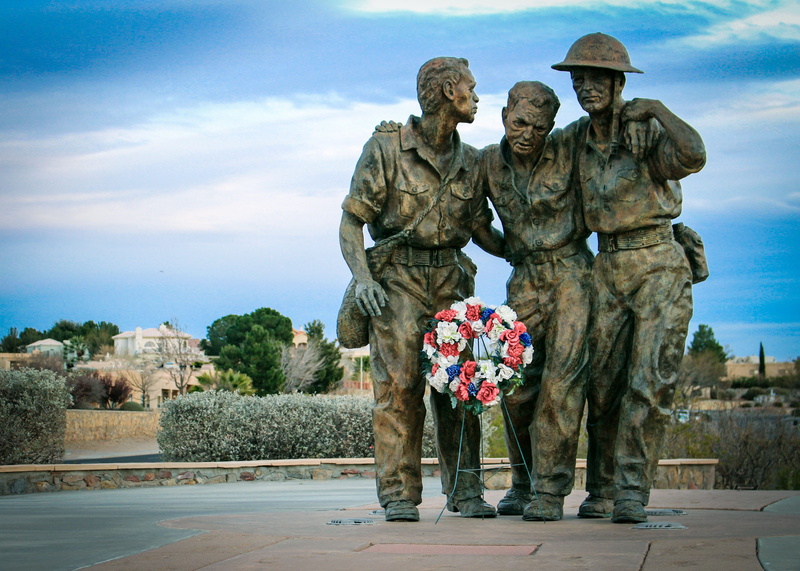 bataan death march, new mexico, military uniform, veteran, wwii, cloud - sky, full length, day, wreath, uniform, veterans memorial park, outdoors, memorial