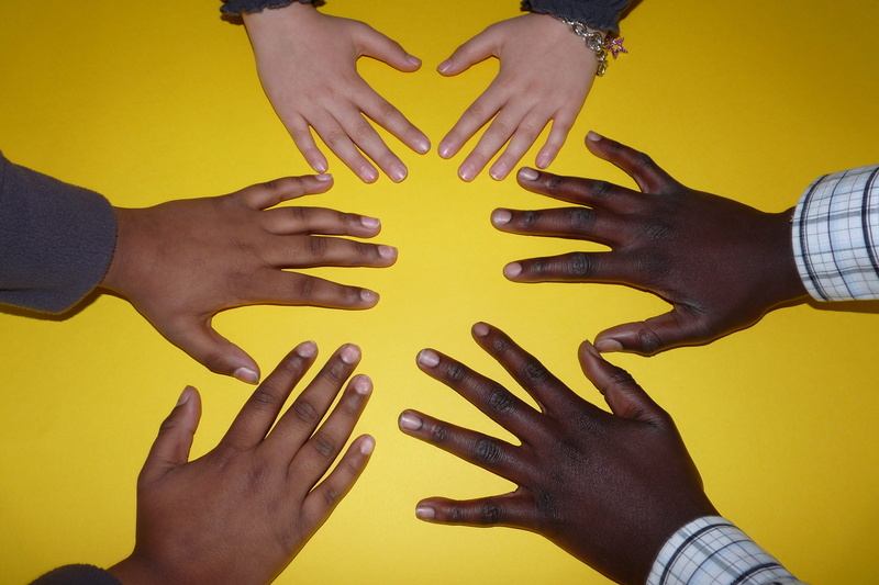 success, body part, Hands, holding, cooperation, adult, human body part, indoors, school, various, kids, teamwork, friendship, children, kid, people, 2K