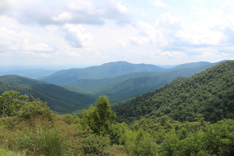 landscape, mountains, blue, sun, environment, lush, freshness, season, grow, national park, color, hill, national parks, beauty in nature, panoramic, green color
