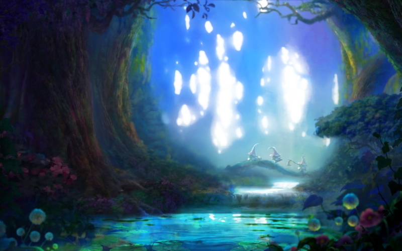 animal wildlife, green, beauty in nature, tranquility, outdoors, animal themes, sea, land, forest, real people, painting, Aion, water, video games, animals in the wild
