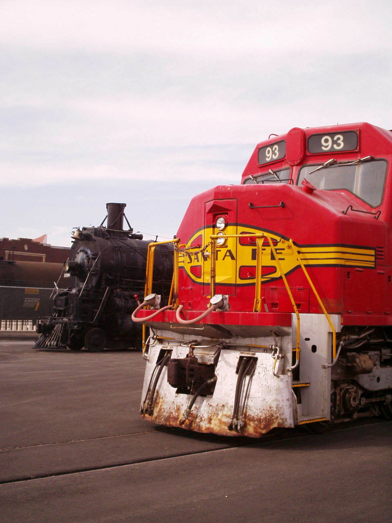 wichita, sky, outdoors, red, accidents and disasters, mode of transportation, no people, steam Train, public transportation, cloud - sky, great plains transportation