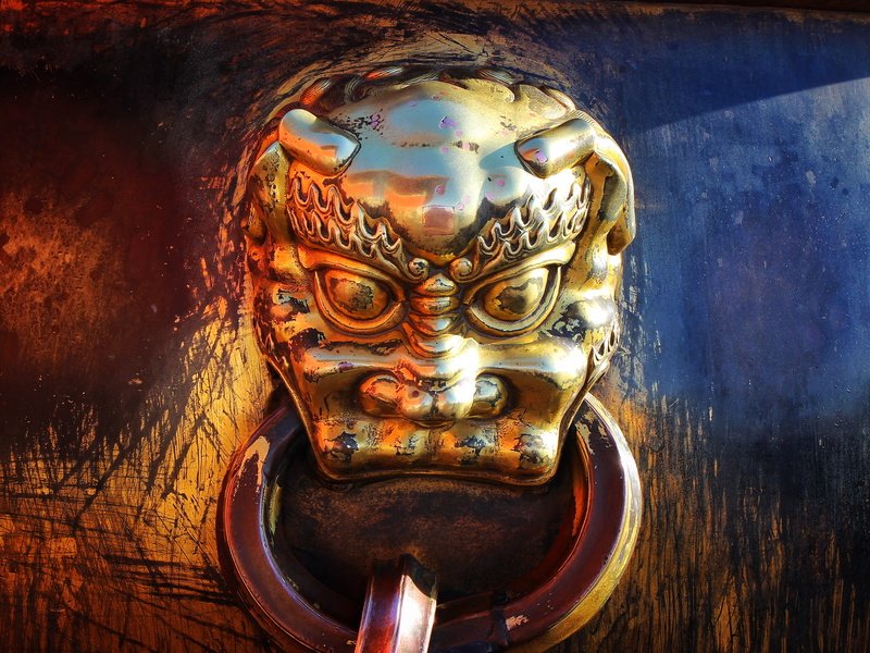 brass, knocker, tower, steeple, emblem, building, architecture, column, travel, creativity, door, carving - craft product, handle, painting, entrance, explore