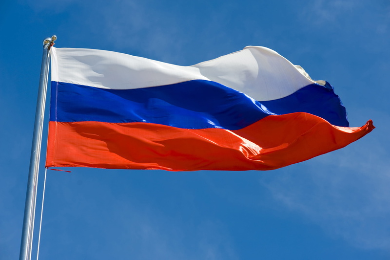 nature, environment, textile, no people, white, waving, wind, 2K, pole, sky, day, patriotism, russia, pride, red, emotion, silk, outdoors, blue, state flag