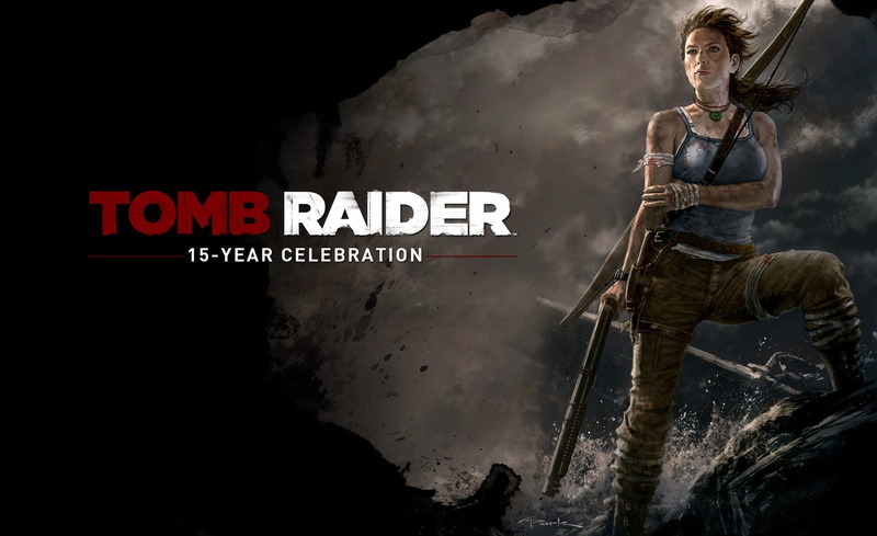  Tomb Raider, mid adult, sign, three quarter length, Games, front view, casual clothing, outdoors, adult, real people, holding, 1080P, raider
