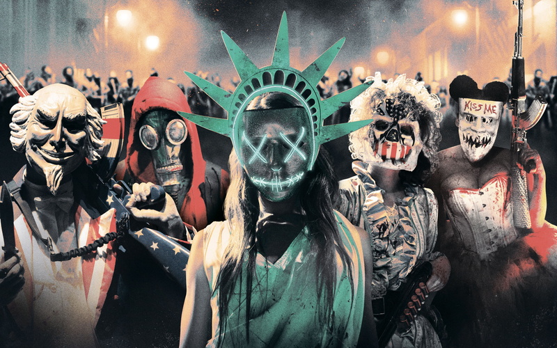 group of people, event, festival, real people, architecture, mask, illuminated, purge, year, creativity, 2016, arts culture and entertainment, representation