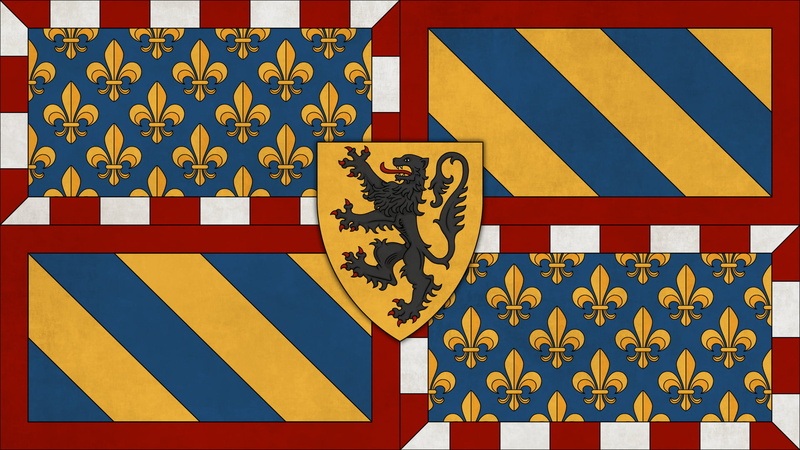 historic, England, history, French, flag, 1080P, medieval