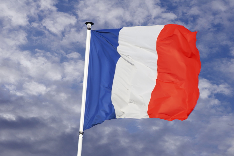 emotion, wind, striped, outdoors, flag, french flag, day, blue, no people, red, national icon, environment, patriotism, 5K, tricolor, cloud - sky, pride