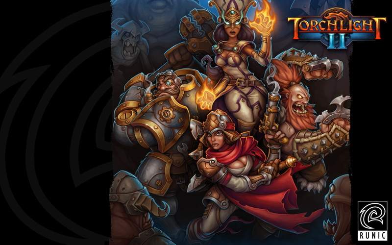torchlight, fantasy, rpg, fighting, 1080P, action