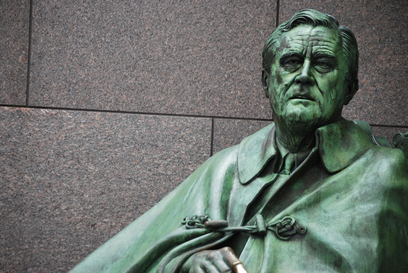 fdr, the past, 4K, craft, roosevelt, monument, statue, wearing, politics, memorial, religion, historical, landmark, people, democrat, sculpture, bronze