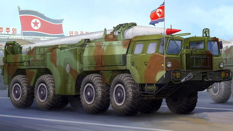 The Democratic Peoples Republic, Operational-tactical missile complex, Hwaseong-5, 1080P, The DPRK, tactical ballistic missile, the North Korean single-stage liquid