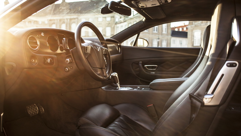 seat, 5K, Bentley Continental GT, Bentley, car, mode of transportation, interior, sun rays, leather, transportation, day, land vehicle, vehicle seat, retro styled