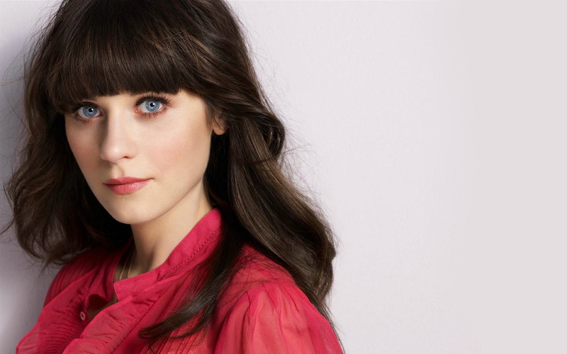 mujer, deschanel, americana, morena, zooey, actriz, 1080P