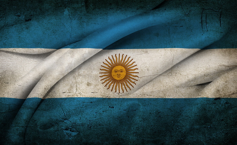 Flag, Argentinian, freshness, Artistic, flowering plant, day, plant, backgrounds, pattern, close-up, fragility, Grunge, directly above, blue, textile, flower