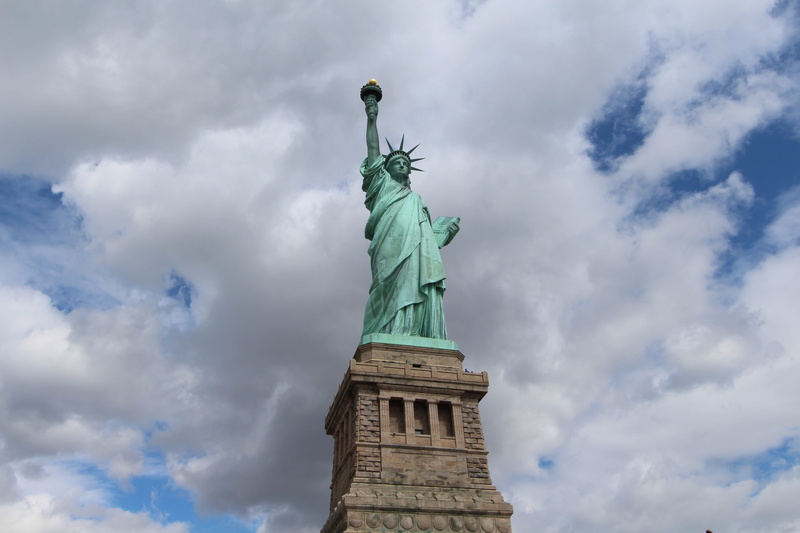 statue, art and craft, sculpture, representation, outdoors, lady liberty, no people, female likeness, sky, independence, tourism, human representation