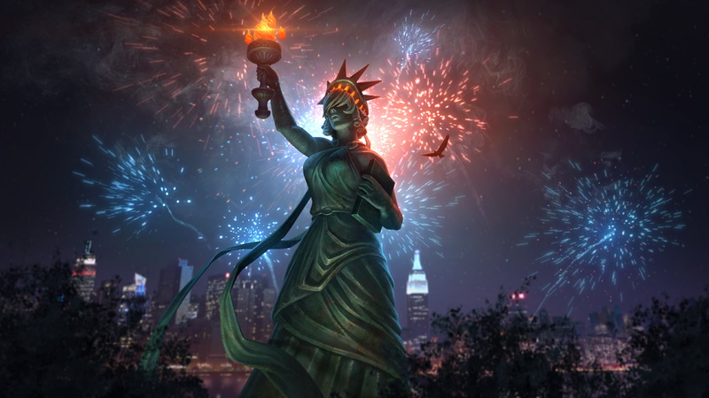 night, city, 1080P, built structure, arts culture and entertainment, firework - man made object, outdoors, firework display, building exterior, firework