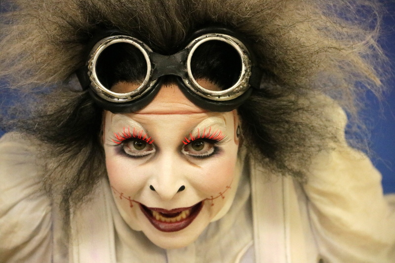 looking at camera, one person, halloween, young adult, fear, clown, humor, disguise, 5K, portrait, mime, face, hairstyle, body part, dark, adult, evil