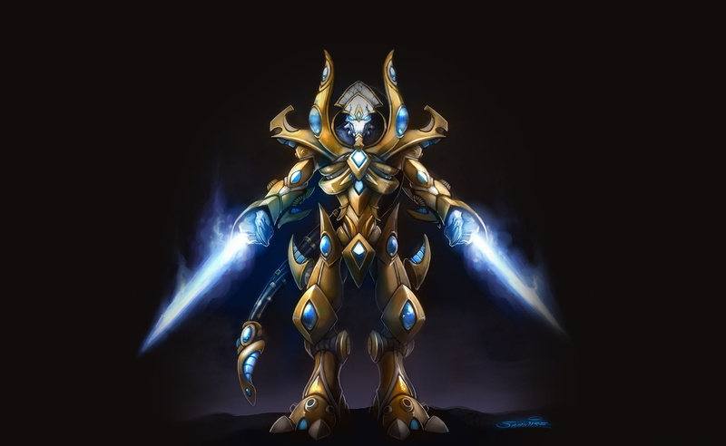 no people, Starcraft, 2010 game, 2K, male likeness, spirituality, creativity, sculpture, belief, Games, place of worship, graphic, art and craft, black background