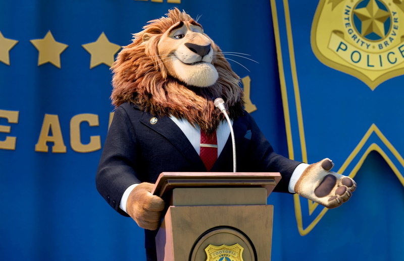 adult, communication, art and craft, hair, long hair, Mayor Lionheart, one person, women, hat, waist up, clothing, three quarter length, Movie, Zootopia