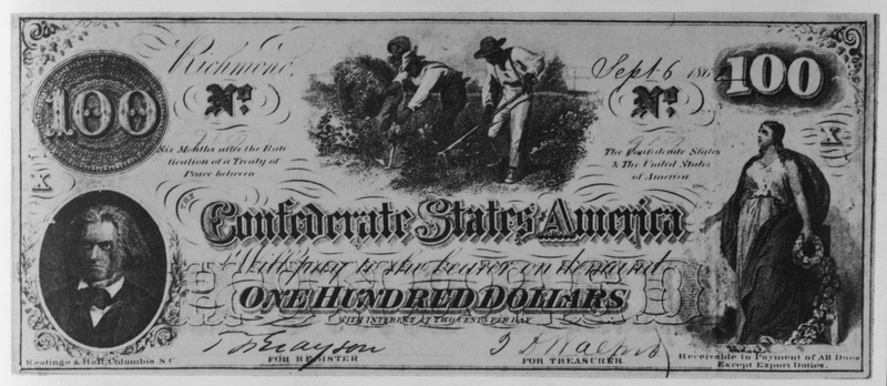 confederate states of america dollar, 2K