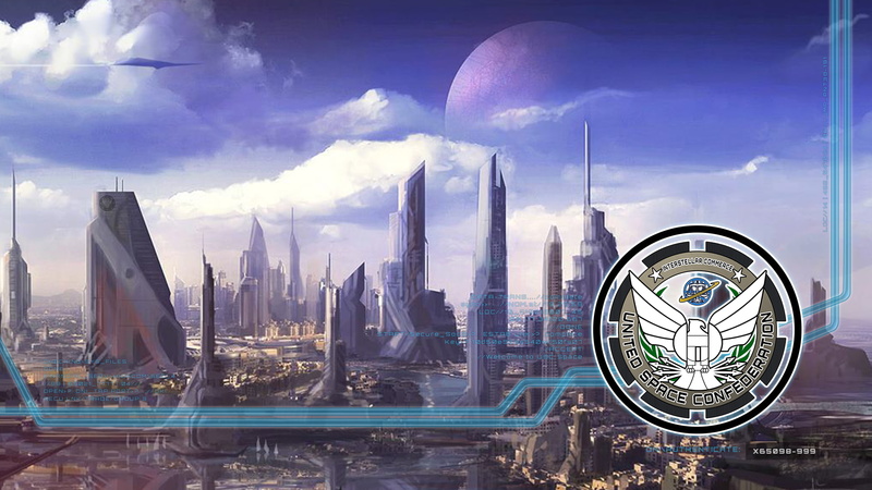 1080P, Star Citizen, video games, United Space Confederation