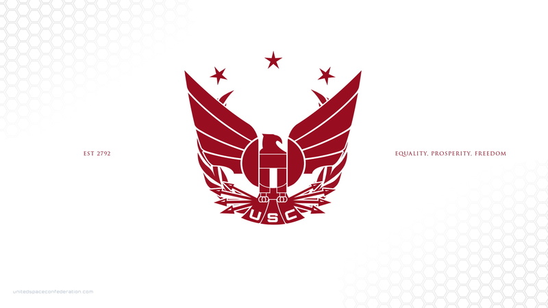 art and craft, striped, white background, 1080P, event, copy space, United Space Confederation, pattern, shape, simple background, Star Citizen, flag