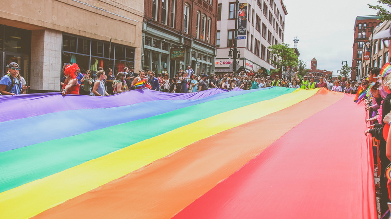 adult, carnival - celebration event, day, gay pride, real people, 5K, crowd, architecture, multi colored, city, pride, playground, lgbt, celebration, multicolored