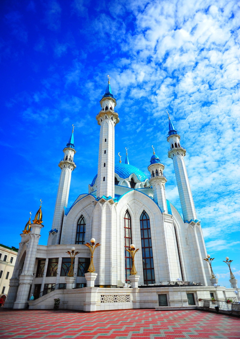 architectural column, russia, architecture, tall - high, 4K, low angle view, cloud - sky, outdoors, tourism, place of worship, clock, religion, clouds