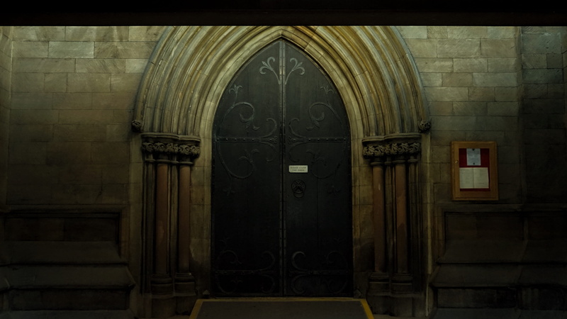 holy, abbey, door, indoors, architecture, place of worship, entrance, 4K, medieval, security, wood - material, arch, building, architetcure, religion